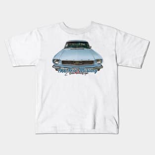 1966 Ford Mustang 2 Door Hardtop Kids T-Shirt